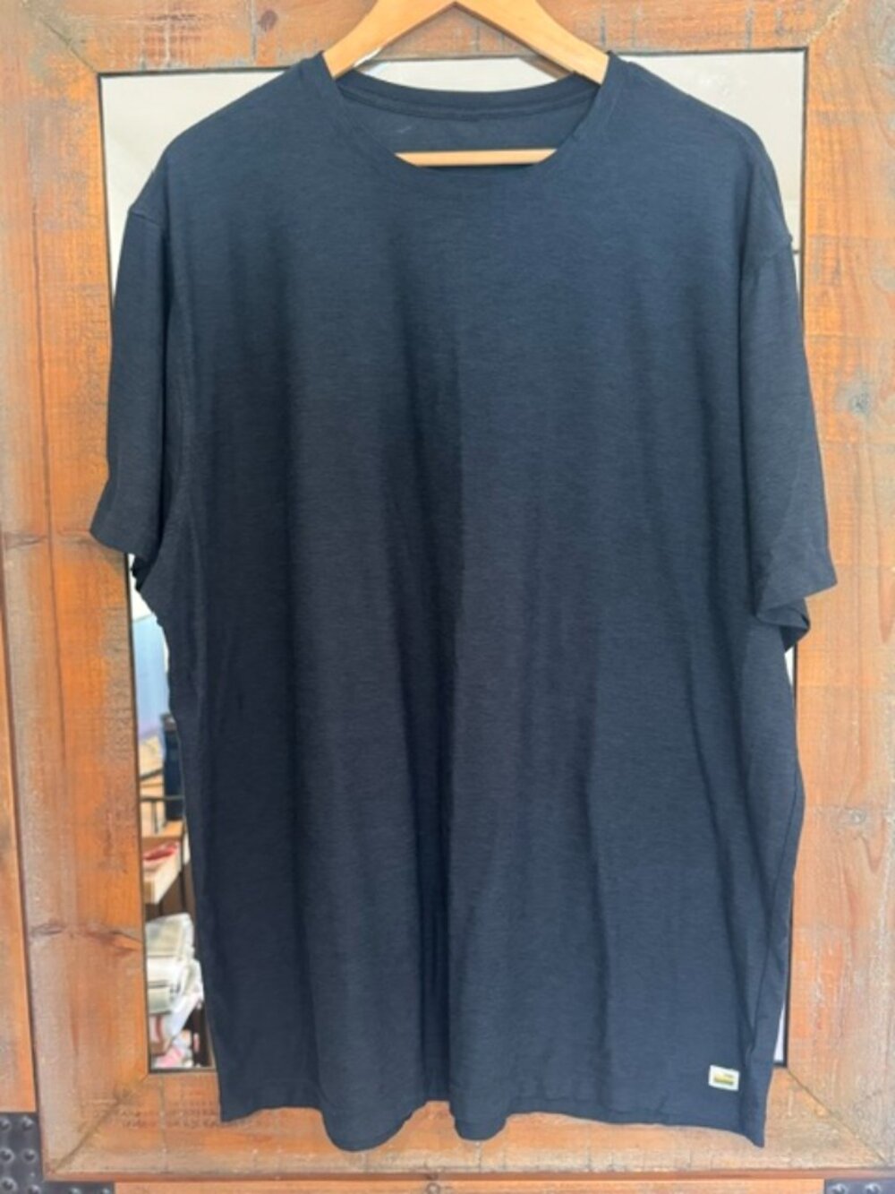 Vuori Strato Tech Tee (XXL) - Blue Heather